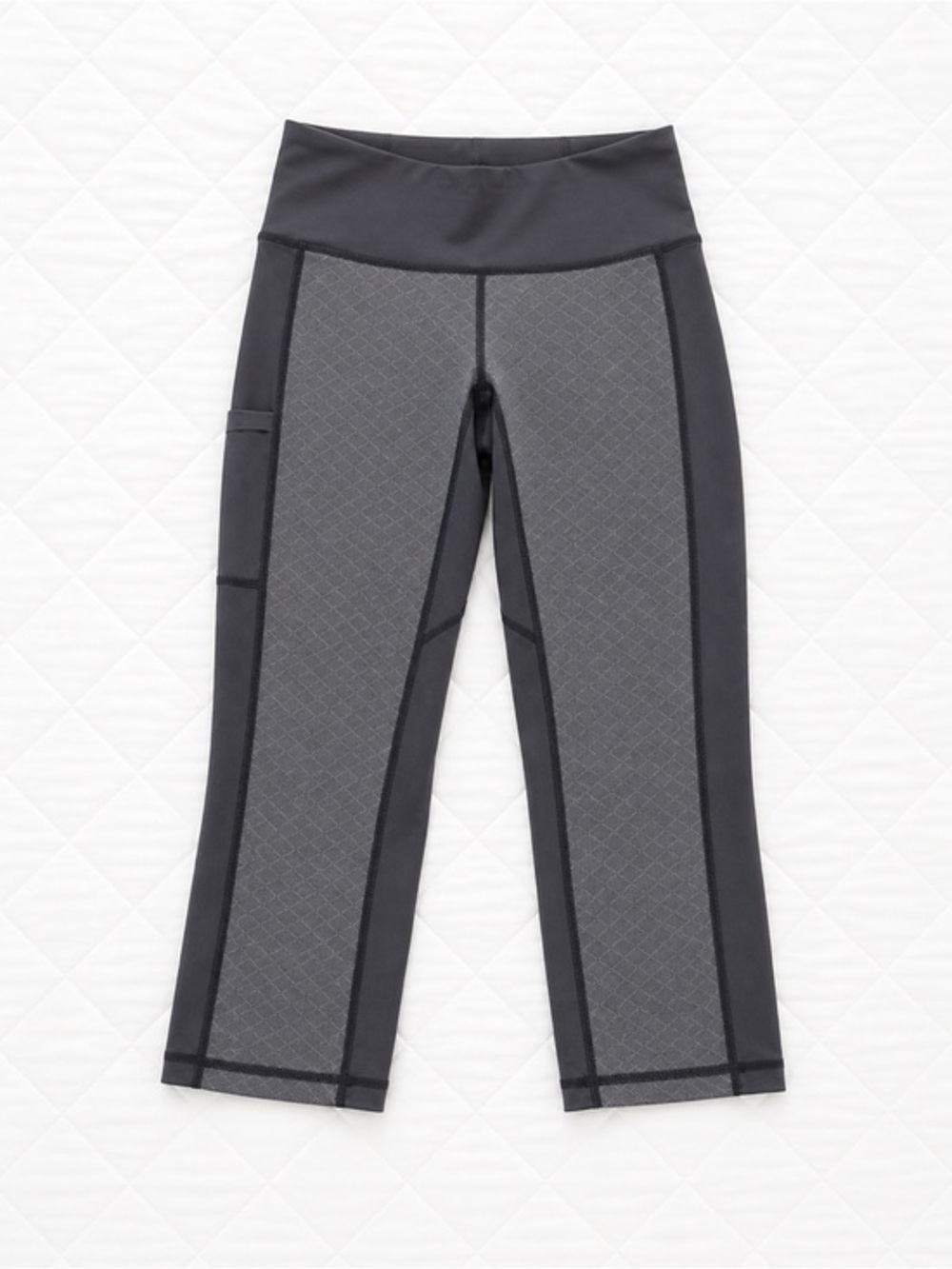 Kuhl Womens Cropped Leggings Gray Hiking Athletic Outdoor Pants Small Gorpcore